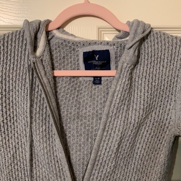 AE Full zip sweater with hoodie - Picture 2 of 7